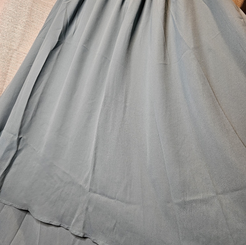 NWT Cupshe Moss & Fern Green Cover-Up Mini Dress New Small - Picture 14 of 14